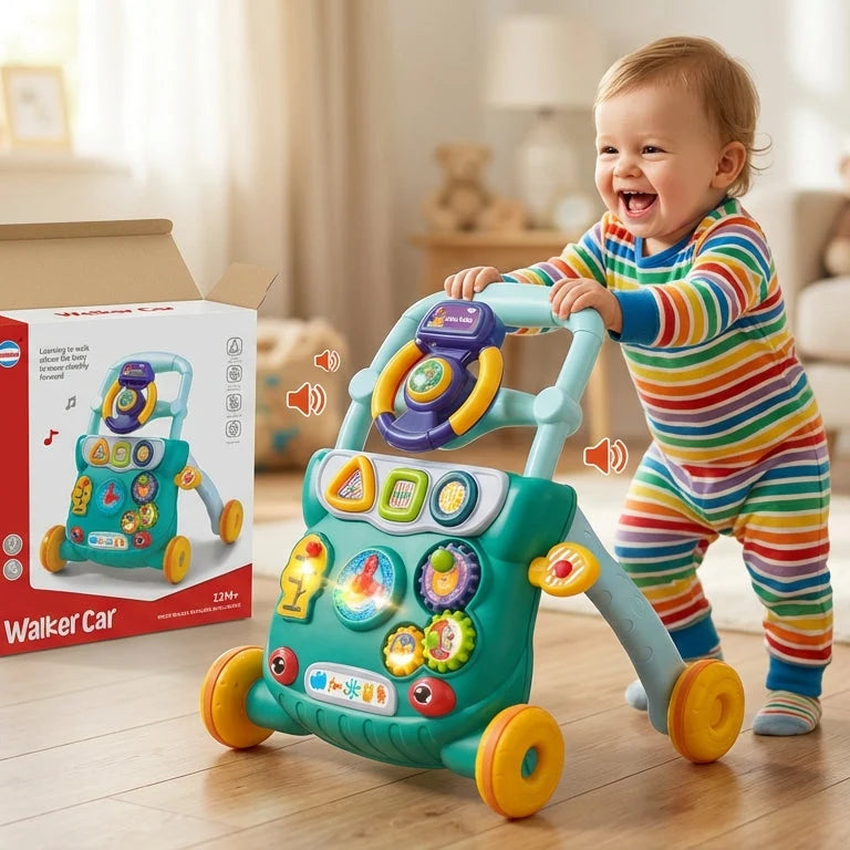 Baby Push Walker with Wheels