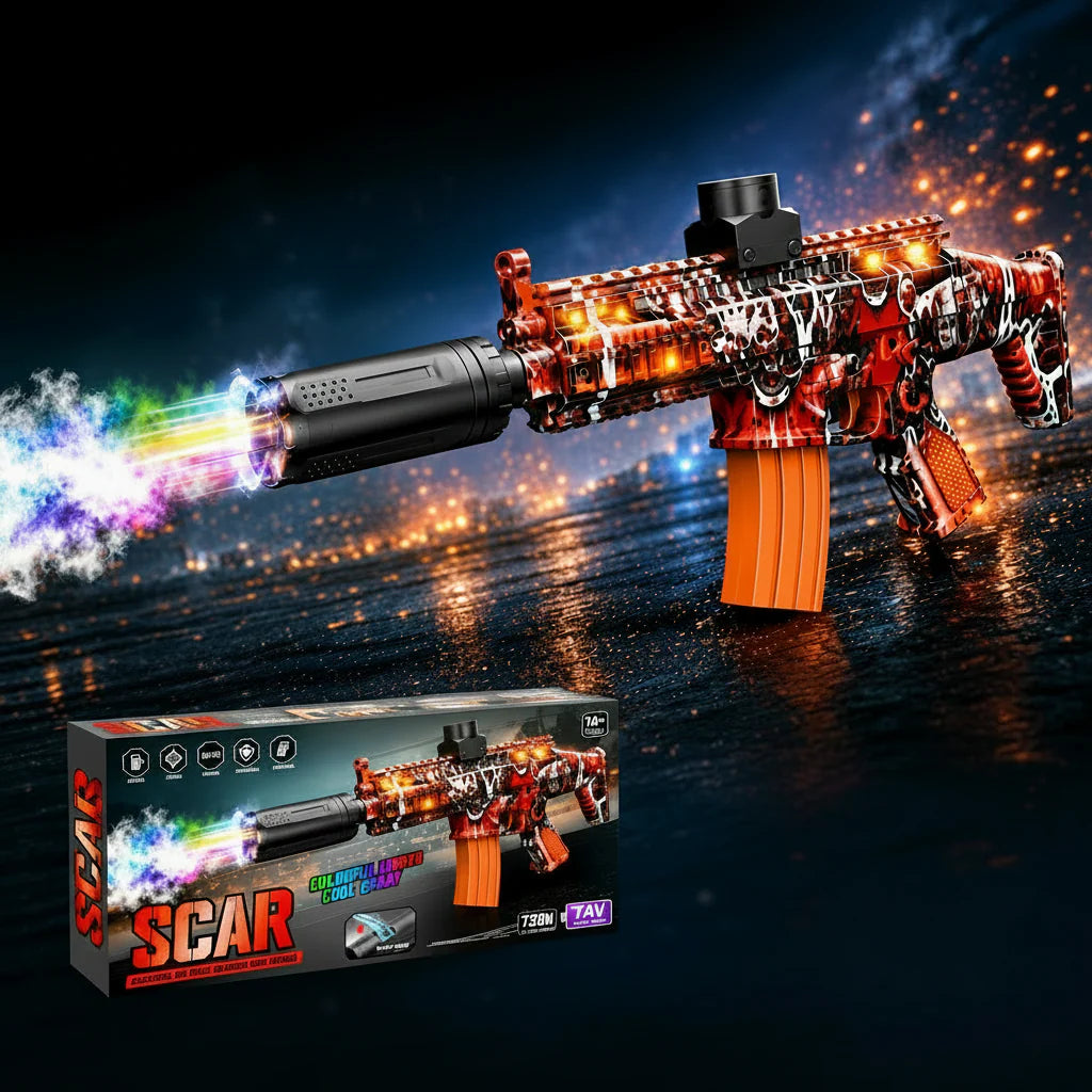 Automatic Scar-L Gel Blaster Gun Toy For Kids