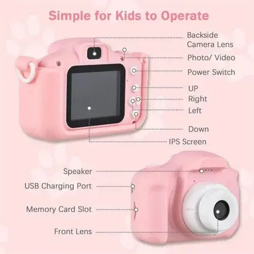 Children Mini Digital HD Camera and Recorder ( Random Colour )