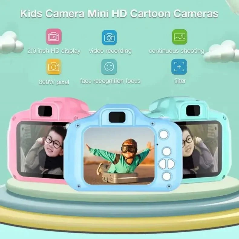Children Mini Digital HD Camera and Recorder ( Random Colour )