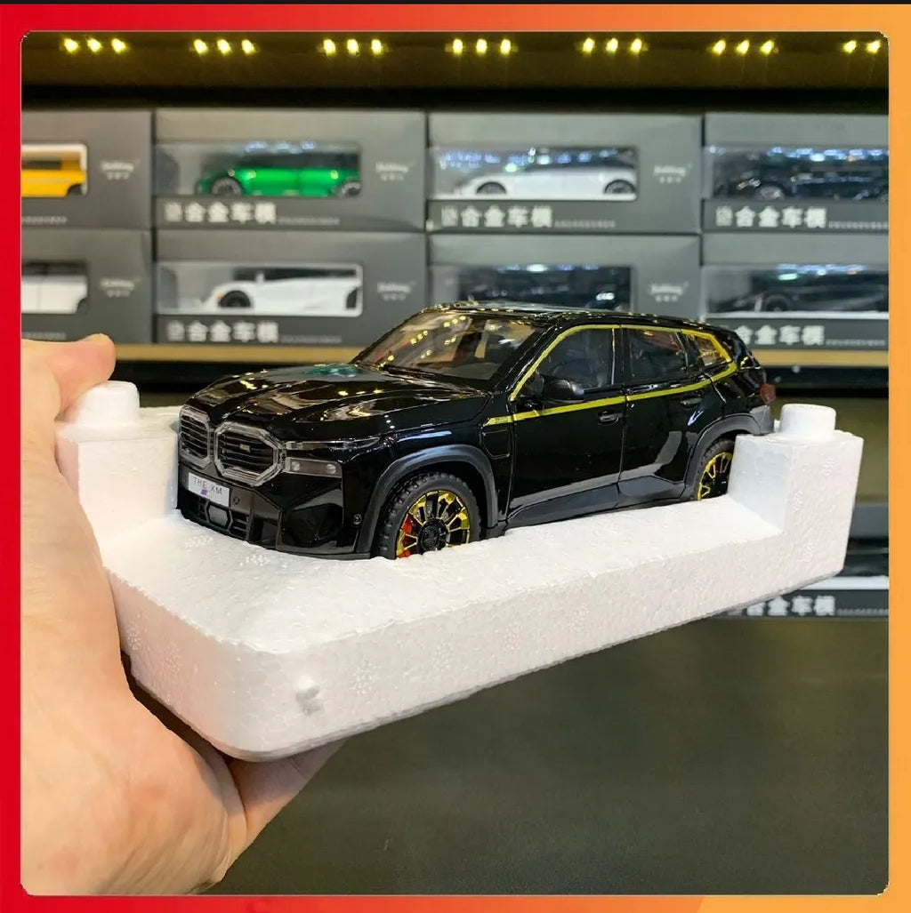1:24 BMW XM Alloy Car Model Light & Sound Effect Diecast Car Toys