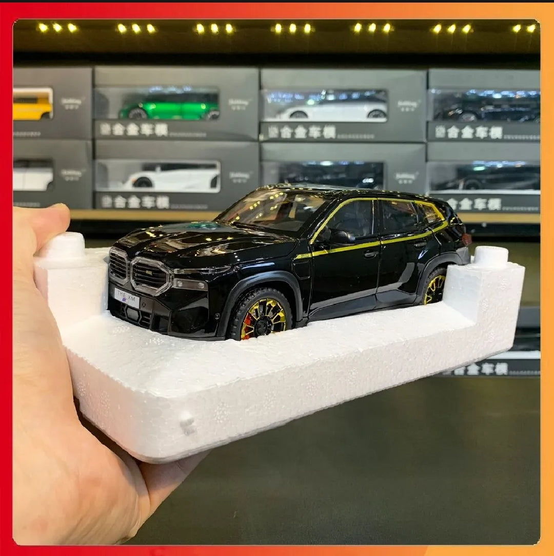 1:24 BMW XM Alloy Car Model Light & Sound Effect Diecast Car Toys