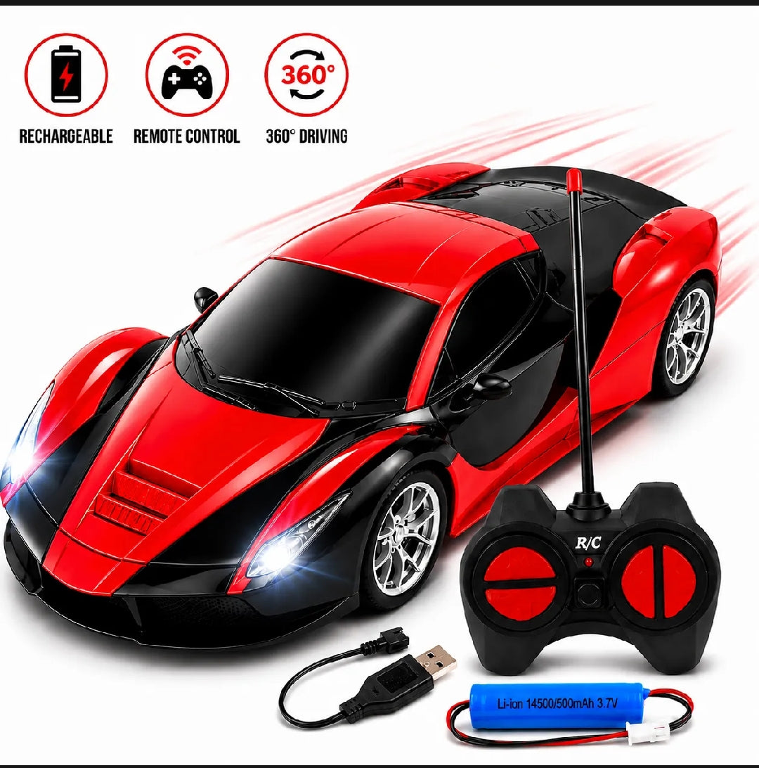 Rechargeable High-Speed RC Sports Racing Car for Kids