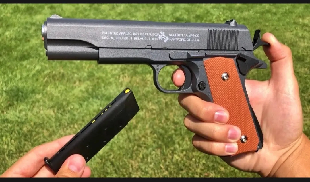 Black M92 Beretta Airsoft Toy Gun.