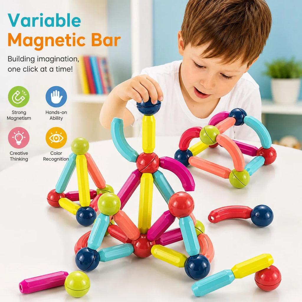 25 Pcs Magnetic Building Blocks Educational Toy (154)