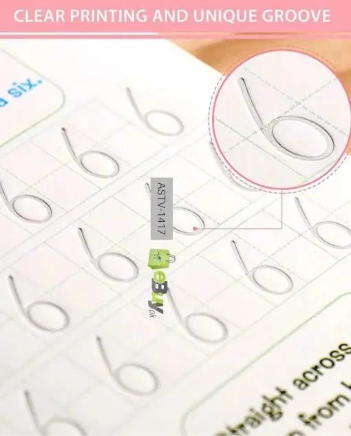 Magic Practice Copybook (Set Of 4)