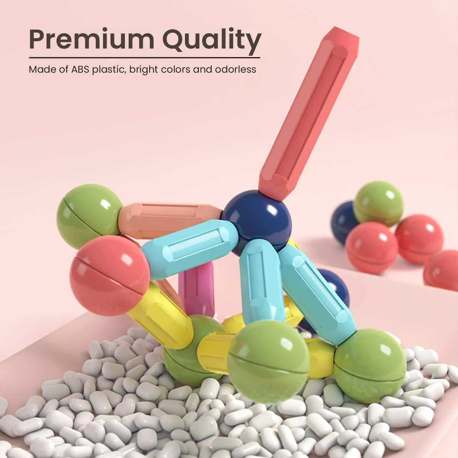 25 Pcs Magnetic Building Blocks Educational Toy (154)