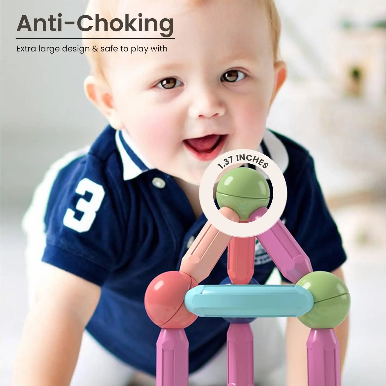 25 Pcs Magnetic Building Blocks Educational Toy (154)