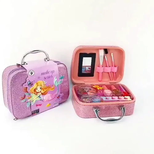 2 in 1 Unicorn Kids Makeup Kit Bag
