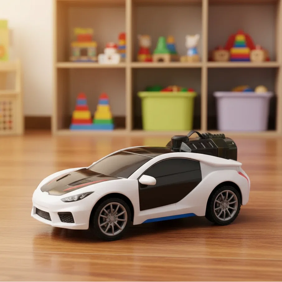Rechargeable RC Famous Car with 3D Lights & Spray