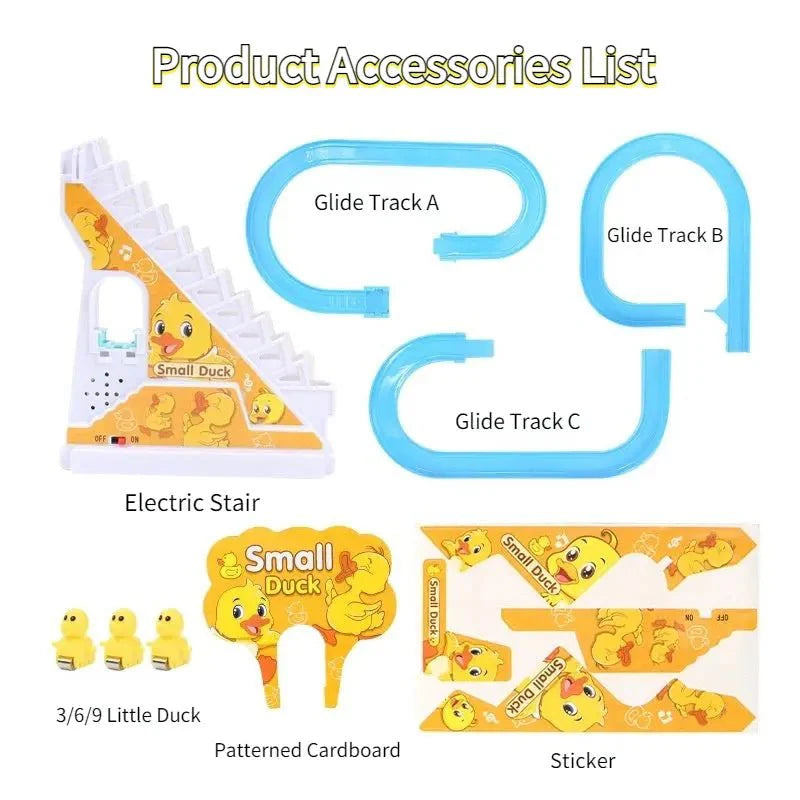 Small Ducks Climbing Stairs Toy For Kids