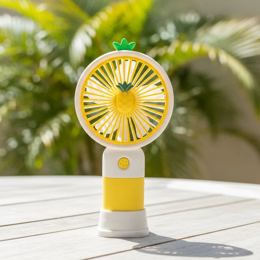 Rechargeable Multi-purpose Pocket Mini Fan ( Random Colour )