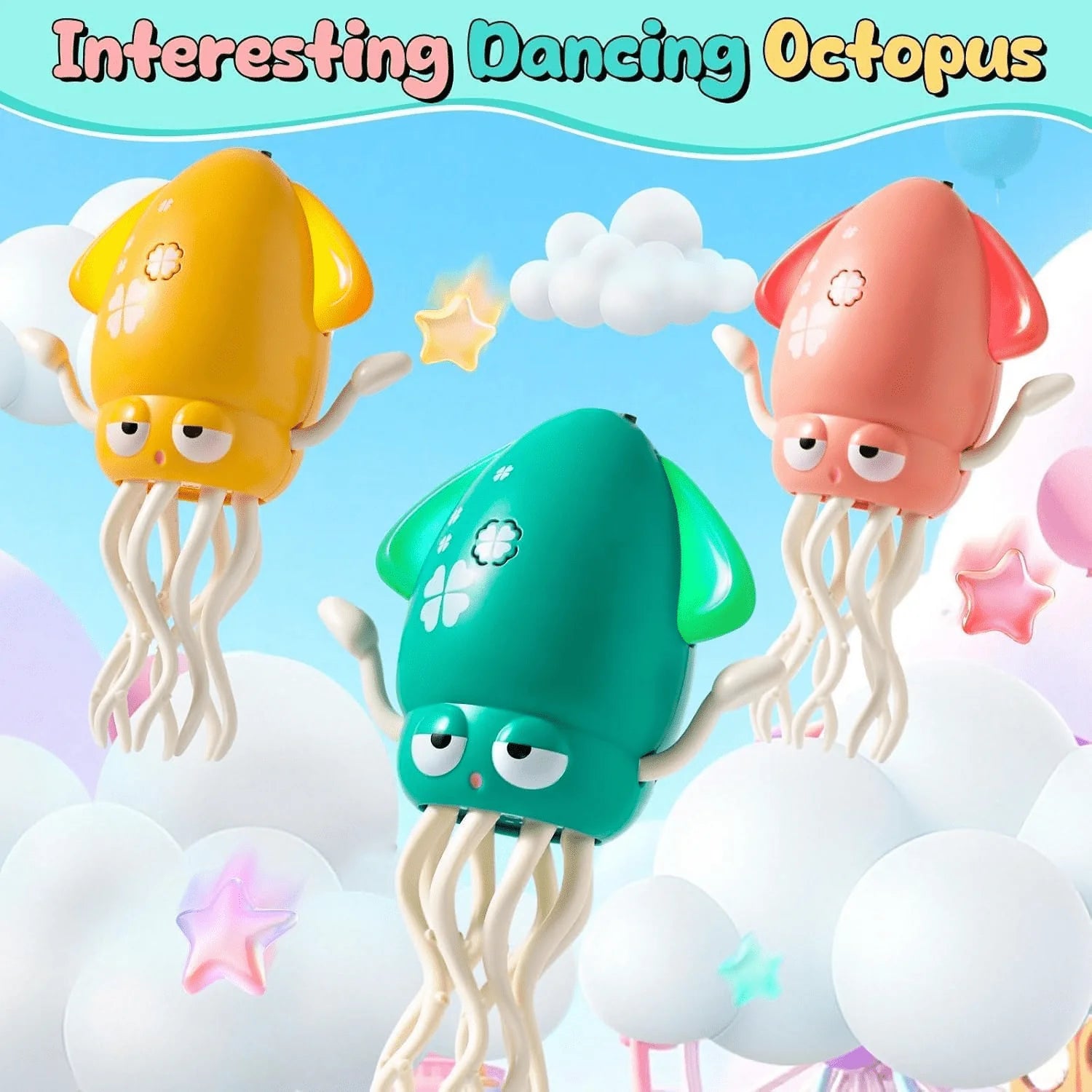 Electric Dancing Octopus Toy
