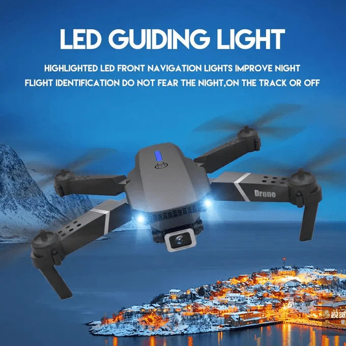 E88 PRO Drone with LED Lights & Camera