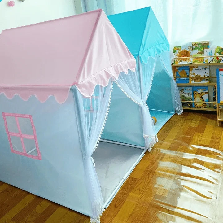 Kids Indoor Playhouse Tent for Kids ( Random colour )