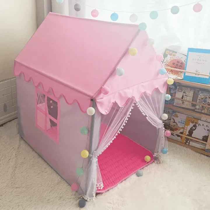 Kids Indoor Playhouse Tent for Kids ( Random colour )