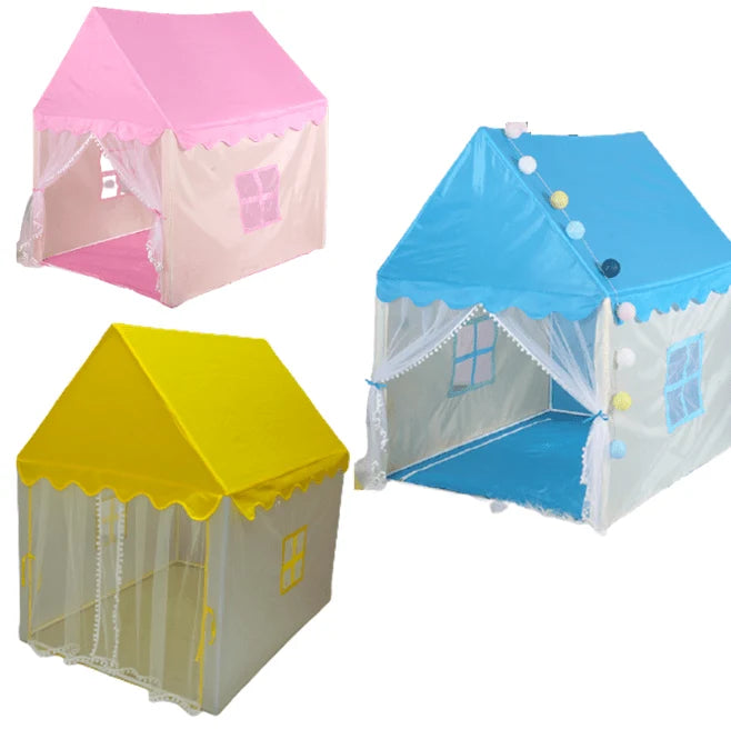 Kids Indoor Playhouse Tent for Kids ( Random colour )