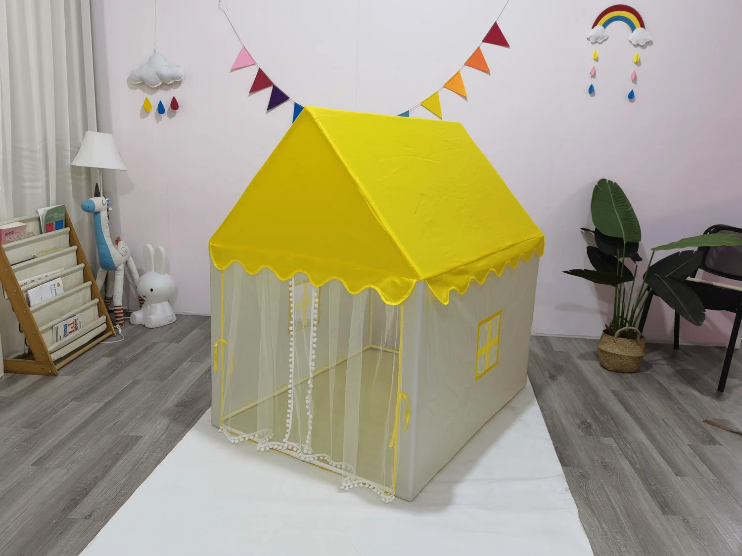 Kids Indoor Playhouse Tent for Kids ( Random colour )